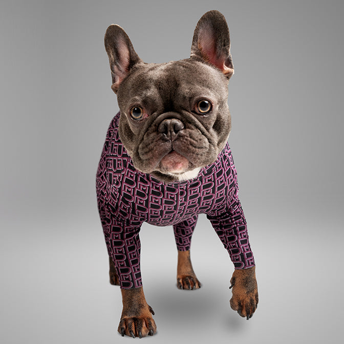 Pooch Mode Monogram Onesie