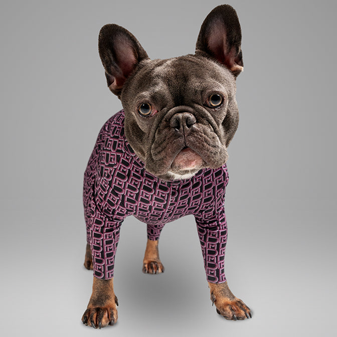 Pooch Mode Monogram Onesie